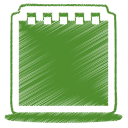 Icone de caderno de dinheiro